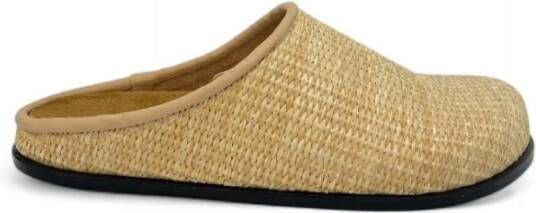 Alohas Beige Sandalen met Schiava Stijl