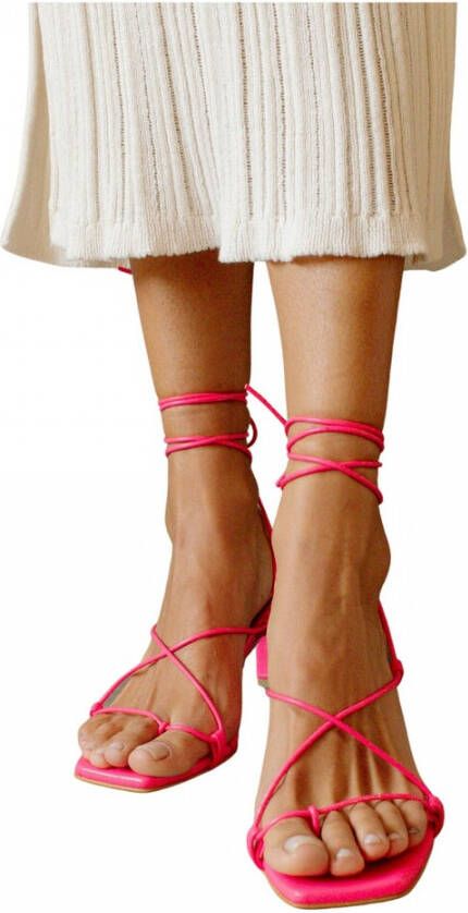 ALOHAS Sandalen met hoge hakken Pink Dames