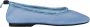 Alohas Blauwe leren ballerina schoenen - Thumbnail 1