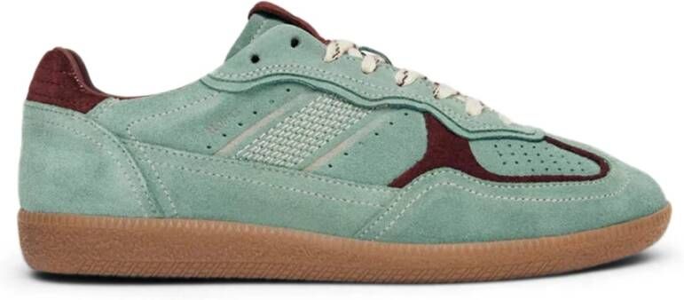 Alohas Blauwe leren sneakers - Foto 3