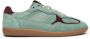 Alohas Blauwe leren sneakers - Thumbnail 3