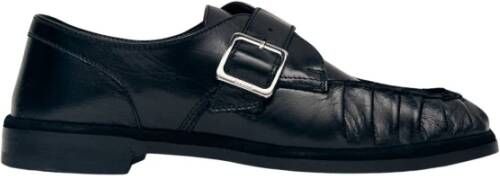 Alohas Brandy Zwarte Leren Loafers
