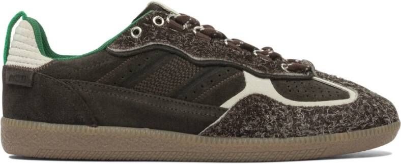 ALOHAS Tb.490 Trek Bruin Leren Sneakers Brown Dames