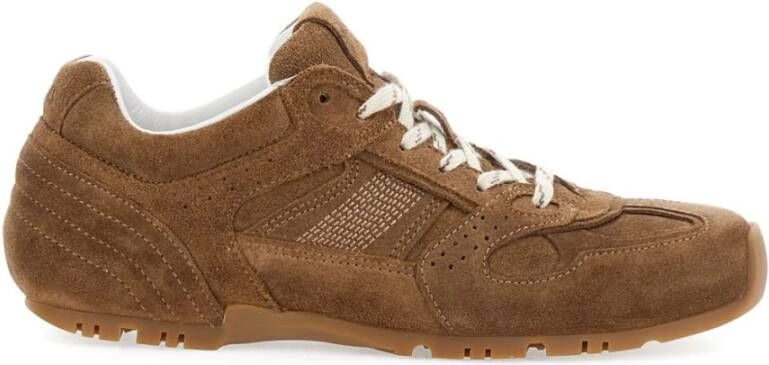 ALOHAS Tb.56 Suède Bruin Leren Sneakers Brown