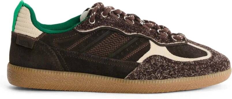 ALOHAS Tb.490 Trek Bruin Leren Sneakers Brown Dames
