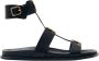 Alohas Clarisa Zwarte Leren Sandalen - Thumbnail 1