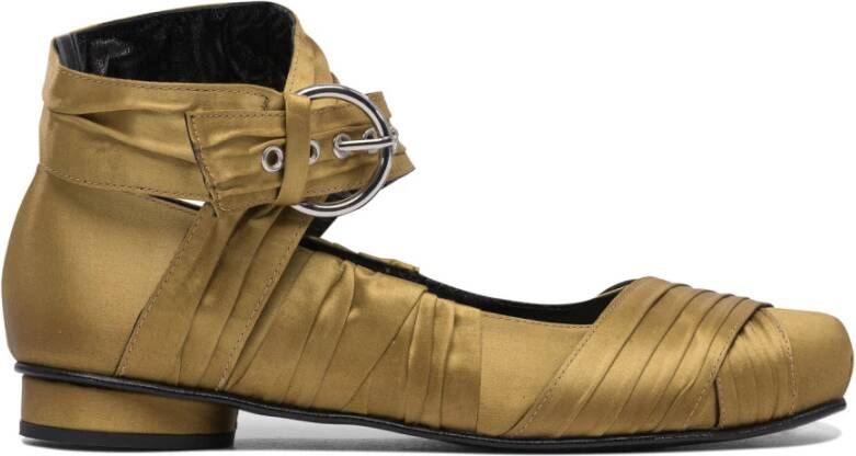 Alohas Gouden Ballerina's voor Vrouwen Elegante Stijl