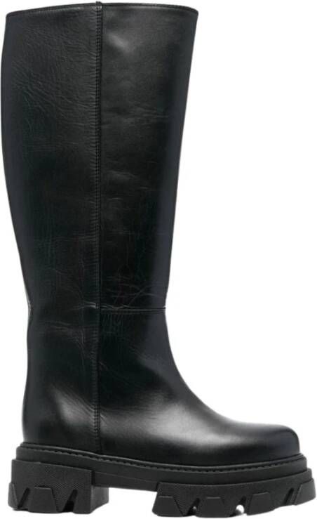 ALOHAS Ultra-Modieuze Over-de-Knie Winterlaarzen Black Dames
