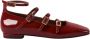 ALOHAS Luke Onix Wijn Bourgondië Leren Ballet Flats Red Dames - Thumbnail 9