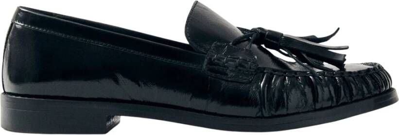 Alohas Marietta Onix Zwart leren loafers
