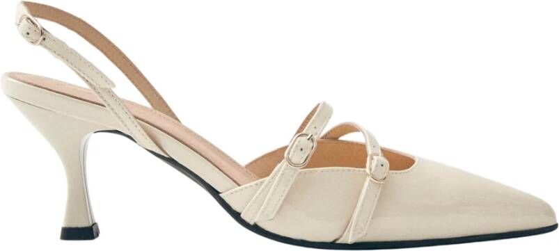 Alohas Onix Cream Lederen Pumps - Foto 2