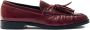 Alohas Paarse Leren Loafers met Kwastjes - Thumbnail 1