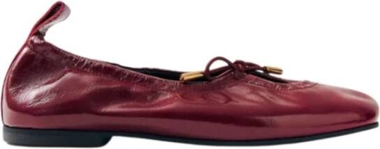 Alohas Paarse platte schoenen