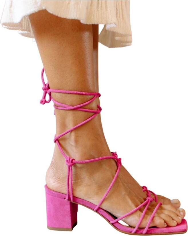 ALOHAS Paloma Magenta Sandalen Roze Dames