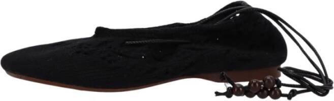 ALOHAS Rozemarijn gehaakte balletflats Black Dames