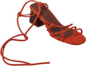 ALOHAS Sandals Oranje Dames