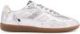 Alohas Tb.490 Rife Shimmer Zilver Crème Leren Sneakers - Thumbnail 12