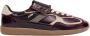 Alohas Tb.490 Club Diep Bourgondisch Lakleren Sneakers - Thumbnail 1