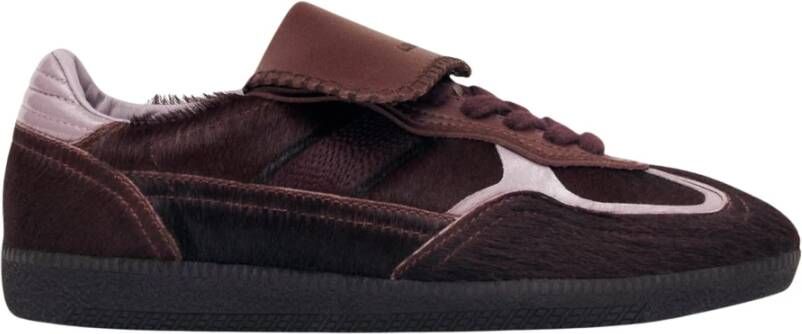 ALOHAS Tb.490 Club Soft Burgundy Leren Sneakers Red Dames
