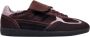 ALOHAS Tb.490 Club Soft Burgundy Leren Sneakers Red Dames - Thumbnail 1