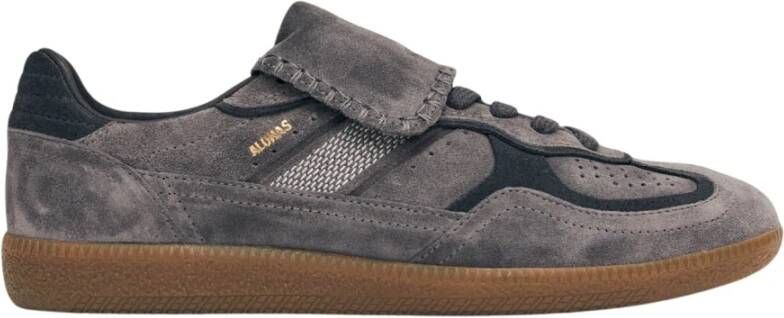 Alohas Tb.490 Club Suede Donkergrijze Leren Sneakers