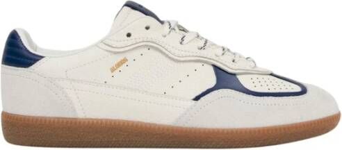 Alohas Tb.490 Rife Grain White Navy Leren Sneakers