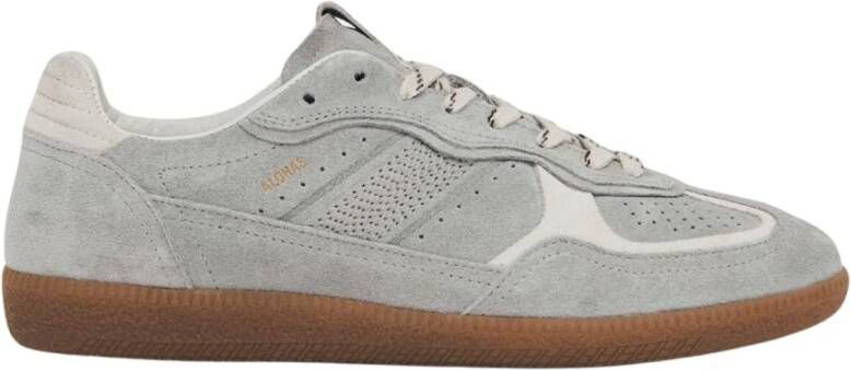 Alohas Tb.490 Rife Grijs Leren Sneakers