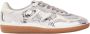 ALOHAS Tb.490 Rife Shimmer Zilver Crème Leren Sneakers Gray Dames - Thumbnail 11