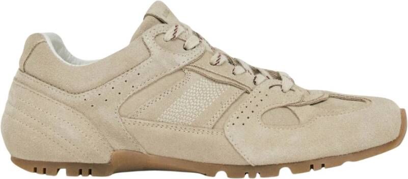 ALOHAS Tb.56 Suède Crème Leren Sneakers Beige Dames