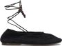 ALOHAS Rozemarijn gehaakte balletflats Black Dames - Thumbnail 10