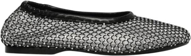 Alohas Zwarte Rhinestone Ballerina Flats