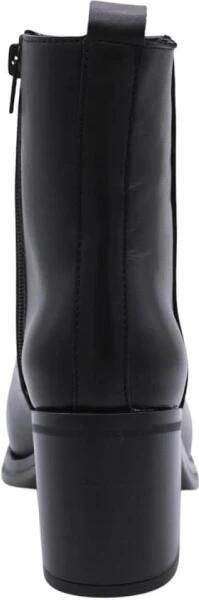 Alpe Zwarte Leren Dames Enkellaars Black Dames - Foto 5