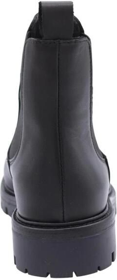 Alpe Zwarte Leren Dames Enkellaars Black Dames - Foto 3