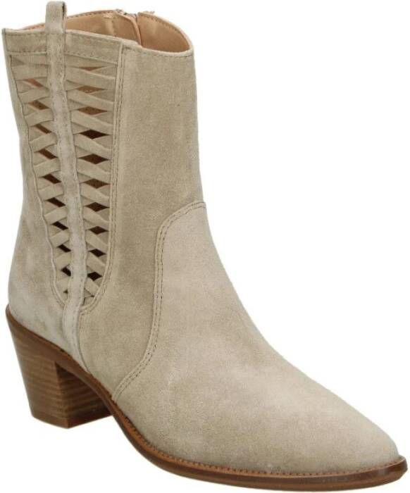 Alpe Ankle Boots Beige Dames