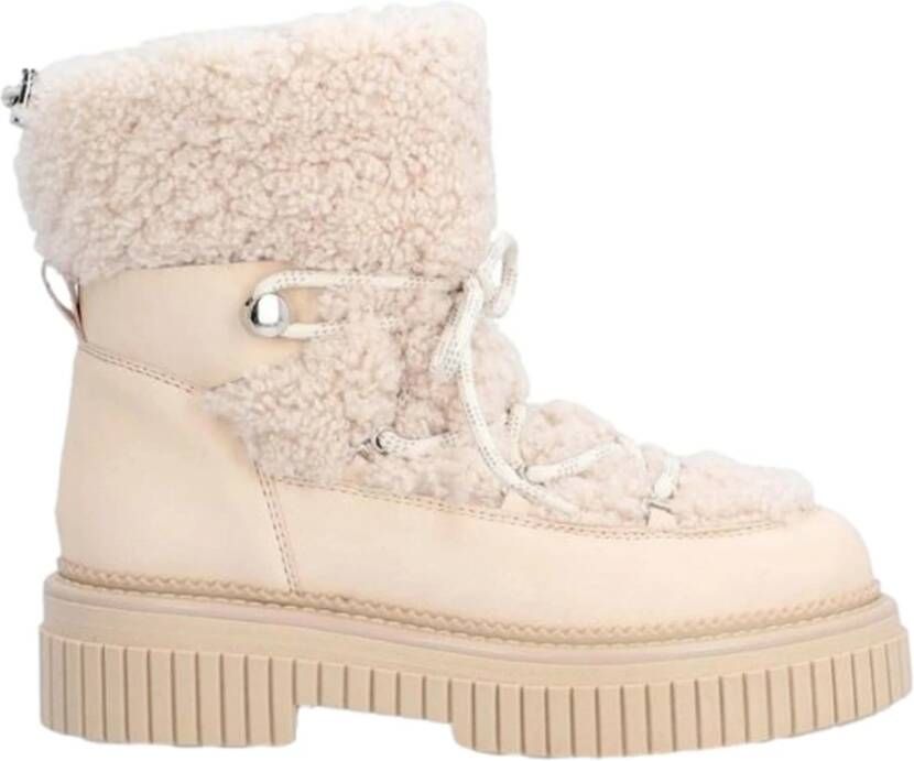 Alpe Bimba Enkellaarzen Beige Dames - Foto 2