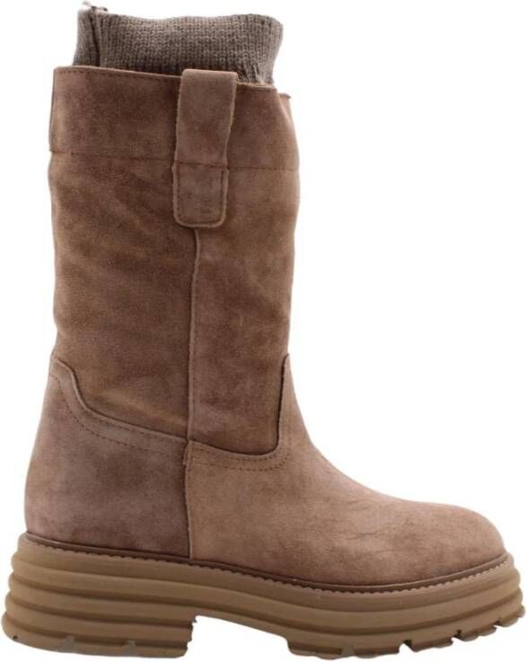 Alpe Heeled Boots Brown Dames - Foto 2
