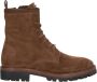 Alpe Bruine Casual Suède Dames Enkellaarsjes Brown Dames - Thumbnail 2