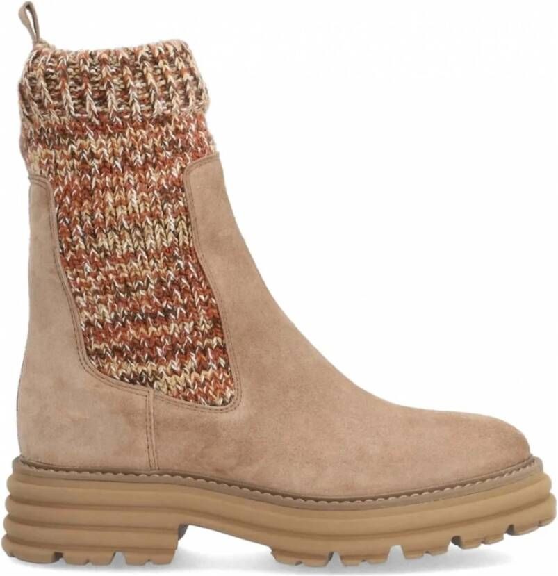 Alpe Bruine Dameslaarzen Herfst-Winter 2023 Brown Dames