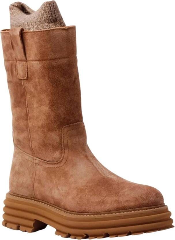 Alpe team ALPEWOMAN 2511 boots dames bruin bryce suede - Foto 4