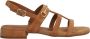 Alpe Casual Kameel Suède Dames Sandalen - Thumbnail 1