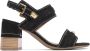 Alpe Casual Zwarte Suède Dames Sandalen Black Dames - Thumbnail 4