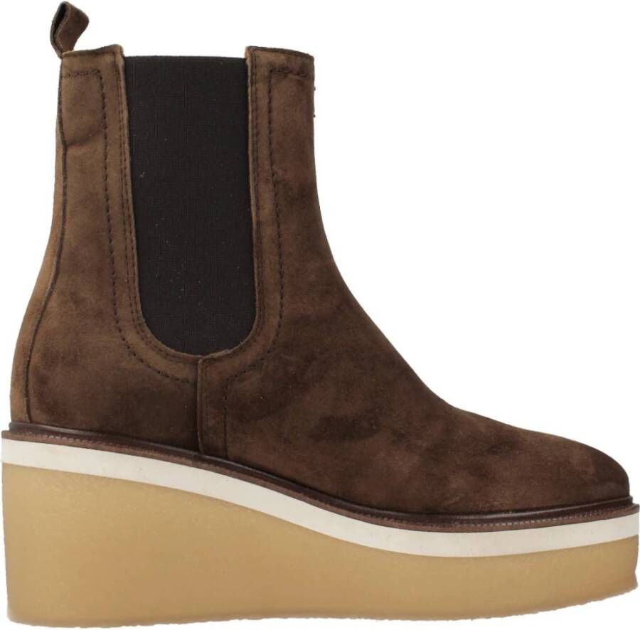Alpe Chelsea Boots Brown Dames