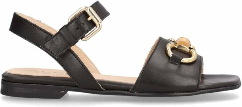 Alpe Cies Sandalen Black Dames