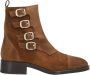 Alpe Dames Casual Camelkleurige Enkellaarsjes Brown Dames - Thumbnail 1