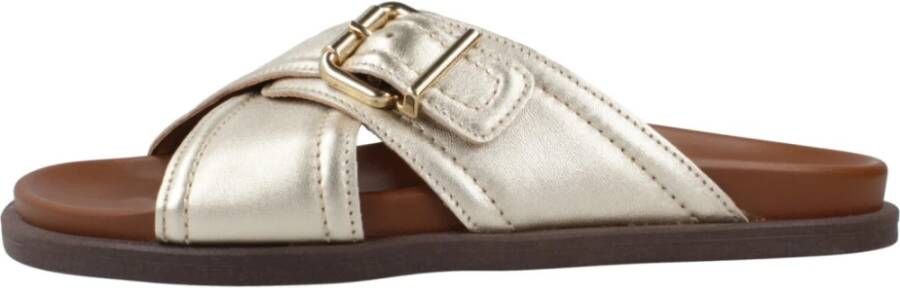Alpe Gesp Sandaal Sliders