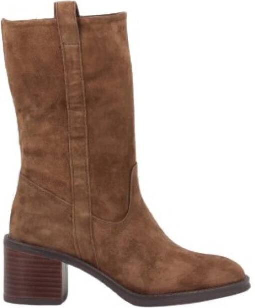 Alpe High Boots Bruin Dames
