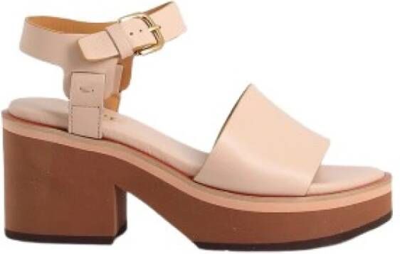 Alpe High Heel Sandals Beige Dames