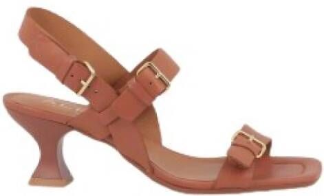 Alpe High Heel Sandals Bruin Dames