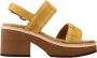 Alpe High Heel Sandals Yellow Dames - Thumbnail 1