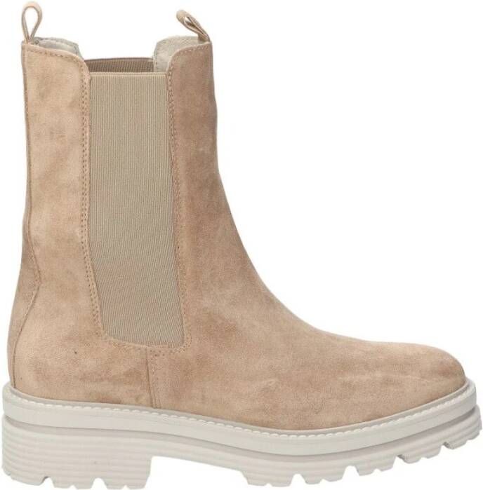 Alpe Jonge modebootjes Beige Dames